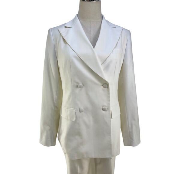 The Tailory New York x BHLDN Westlake Suit Jacket & Pant Set Cocktail Formal - Picture 4 of 14